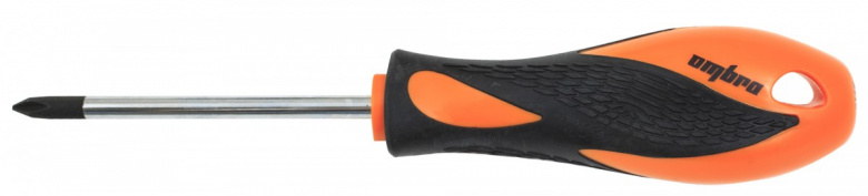 Отвертка стержневая крестовая BASIC РН1х75 мм 511075 OMBRA