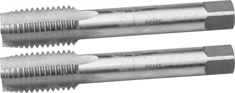 Метчик машинно-ручной Ø M 42 * 4,5 мм комплектный сквозной Р6М5