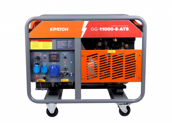 Бензиновый генератор GG-11000-E-ATS Кратон